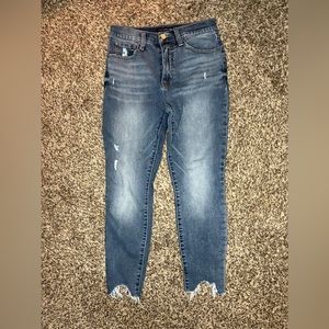 Lucky Brand Ankle Distressed Jeans